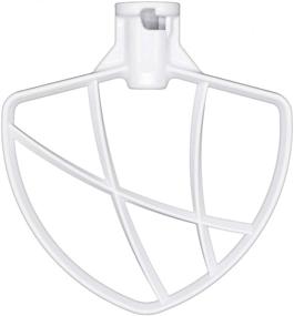 img 4 attached to Efficient Coated Flat Beater for KitchenAid 6 quart Bowl-Lift Stand Mixer - Perfect Mixing Attachment for Baking, Pastry, Pasta Dough - High-Quality Metal Mixing Accessory