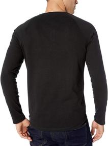 img 1 attached to Men's Clothing: Amazon Essentials Slim Fit, Long Sleeve Charcoal