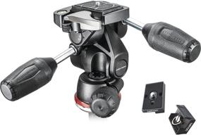 img 4 attached to 📷 Manfrotto MH804-3W 3-Way Head with Two Extra Quick Release Plates for RC2 Rapid Connect Adapter