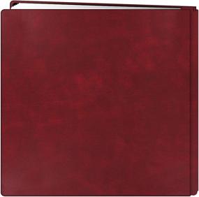 img 3 attached to Pioneer Postbound Leather Treasures Burgundy