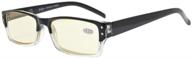 eyekepper spring hinge two-tone color computer glasses: enhance your reading experience logo