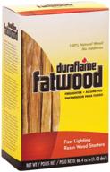 🔥 highly efficient duraflame 01249 fatwood wood starters: ignite your fire in seconds! логотип