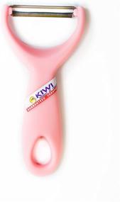 img 4 attached to 🥝 Vibrant Pink Kiwi Pro Peeler: Effortlessly Peel with Style!