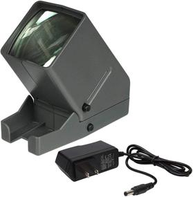 img 1 attached to 🎞️ Zuma SV-3 LED 35mm Film Slide Viewer with 110AC to 6VDC 500ma AC Adapter - Z-SV-3K