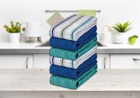 img 2 attached to DecorRack Kitchen Towels Absorbent Perfect Kitchen & Dining for Kitchen & Table Linens