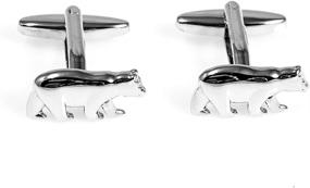 img 2 attached to MRCUFF Street Cufflinks Presentation Polishing Men's Accessories in Cuff Links, Shirt Studs & Tie Clips