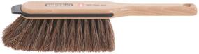 img 2 attached to 🧹 Superior Handheld Dustpan and Brush Set - Comfort Grip Hand Broom with Premium Swiss Natural Horsehair Bristles.