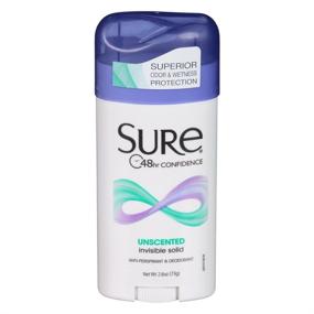 img 2 attached to SURE Unscented Antiperspirant Deodorant Solid, 2.6 oz., (Pack of 6)