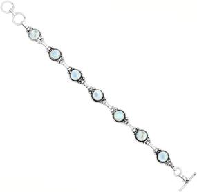 img 3 attached to 12 50Gms Moonstone Sterling Silver Jewelry Boys' Jewelry