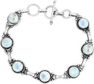 12 50gms moonstone sterling silver jewelry boys' jewelry логотип