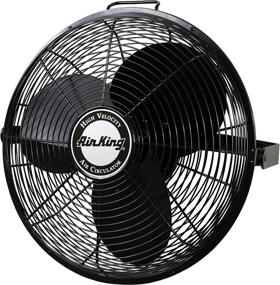 img 4 attached to 🌪️ Multi-Mount High Velocity Industrial Grade Fan, 18-Inch, Black - Air King 9318