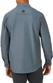 img 3 attached to ATG Wrangler Sleeve Mixed Material Men's Clothing for Shirts