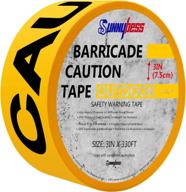 sunnybess barricade safety caution warning logo