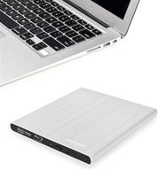 💿 high-performance sea tech aluminum external usb blu-ray writer super drive for apple macbook air, pro, imac logo
