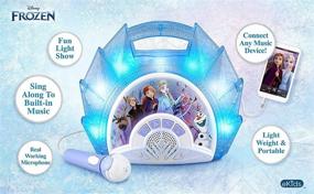 img 2 attached to Enhance Your Little Star's Talent: Disney Frozen Boombox Microphone Connect