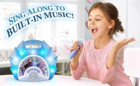 img 3 attached to Enhance Your Little Star's Talent: Disney Frozen Boombox Microphone Connect
