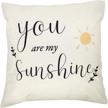 arundeal decorative cotton cushion sunshine logo