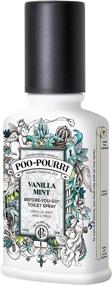 img 1 attached to Translate into Russian this product title: "💩 Poo-Pourri Before-You-Go Vanilla Mint Toilet Spray Bottle - 4 oz" 💩 Poo-Pourri Предотвращает-Посещайте Ванильно-Мятный Туалетный Спрей - 4 унции