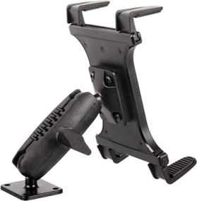 img 4 attached to 🛠️ Versatile and Durable Heavy Duty Drill Base Tablet Mount: TACKFORM Enterprise Series - iPad Holder for Wall or Truck, ELD Mount. Works with iPad Mini, iPad Pro, Galaxy S, Surface Pro & Switch.