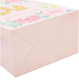 img 2 attached to 🏰 Прекрасные розовые подарочные пакеты для дня рождения в стиле замка принцессы (9 x 5.3 дюйма, 24 штуки) - идеальны для волшебных вечеринок!