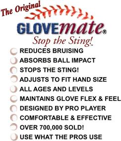 img 2 attached to 🧤 Glovemate Pro Palm Protector (RH-Throw) - Revolutionary Solution to Prevent Sting