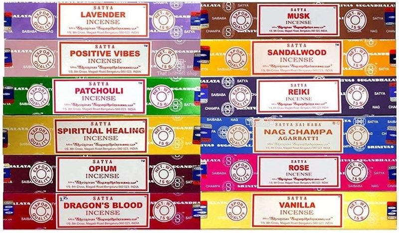 nag champa patchouli spiritual sandalwood 로고