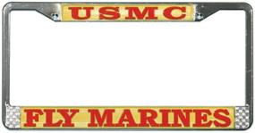 img 1 attached to Honor Country Marines License Plate