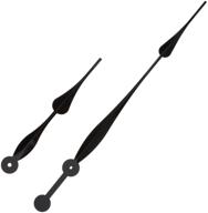 🕰️ shappy 12 inch long spade hands: ideal for takane i shaft high torque clock movement, perfect for dials up to 71 cm/28 inches in diameter логотип
