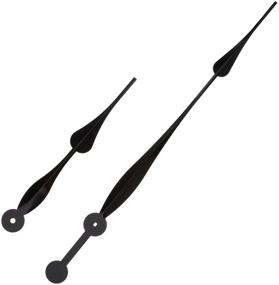 img 4 attached to 🕰️ Shappy 12 Inch Long Spade Hands: Ideal for Takane I Shaft High Torque Clock Movement, Perfect for Dials Up to 71 cm/28 Inches in Diameter