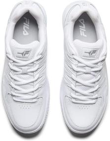 img 2 attached to Fila Double Bounce Pickleball White Men's Shoes