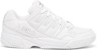 fila double bounce pickleball white men's shoes логотип