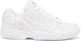 img 4 attached to Fila Double Bounce Pickleball White Men's Shoes