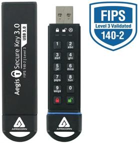 img 3 attached to 🔒 Apricorn 30GB Aegis Secure Key ASK3-30GB: Устройство хранения с данными USB 3.0 FIPS 140-2 уровня 3 с 256-битным шифрованием