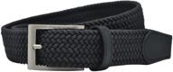 ground mind elastic braided stretch men's accessories for belts logo