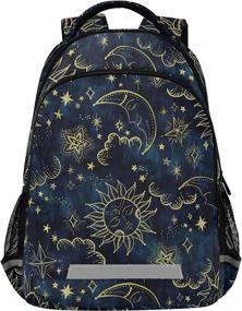 img 4 attached to ALAZA Astrology Backpack Personalized Notebook
