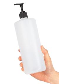 img 1 attached to Natural Refillable Plastic Squeeze Dispenser Travel Accessories in Travel Bottles & Containers