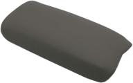 🔍 ezzy auto gray leather console armrest lid cover for 2006-2011 honda civic logo