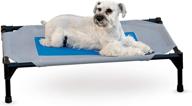 k&amp;h pet products cooling pet cot - elevated bed for pets logo