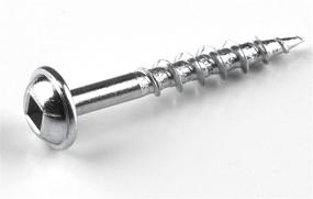 img 1 attached to 🔩 Kreg Zinc SML-C125-250 1-1/4" Coarse Thread Number 8 Coated Pocket Hole Screws (250 Count): Reliable and Durable Screws for Pocket Hole Joinery