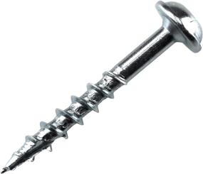 img 3 attached to 🔩 Kreg Zinc SML-C125-250 1-1/4" Coarse Thread Number 8 Coated Pocket Hole Screws (250 Count): Reliable and Durable Screws for Pocket Hole Joinery