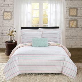 img 3 attached to 🛏️ Reversible Comforter for Kids by Chic Home: Stylish Décor for Kids' Bedrooms