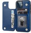 compatible leather kickstand magnetic shockproof cell phones & accessories and cases, holsters & clips logo