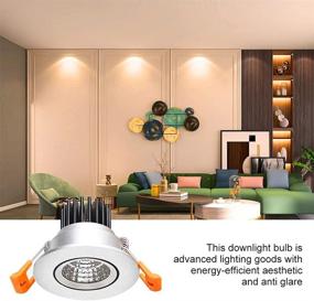 img 2 attached to LightingWill 2Inch LED Dimmable Downlight Lighting & Ceiling Fans