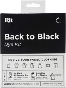 img 4 attached to 🖤 Revamp your Style with NAKOMA PRODUCTS 85857 RIT TIE DYE KIT BACK2BLACK: Back to Black Excellence!