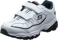 👟 skechers afterburn strike memory sneaker men's shoes: unbeatable comfort and style for active men logo