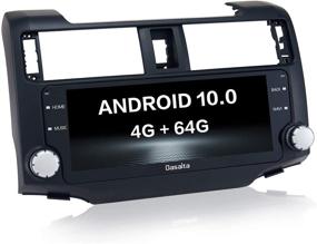 img 4 attached to 🚗 Dasaita 10.25" Android 10.0 Carplay Touch Screen Car Radio for Toyota 4Runner: Bluetooth, GPS Navigation, Split Screen, and More!