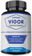 supreme vigor testosterone formulated performance logo