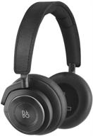 beoplay h9 3rd gen wireless bluetooth over-ear headphones by bang & olufsen - active noise cancellation, transparency mode, voice assistant button and mic, matte black (amazon exclusive edition) logo