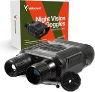 🔦 enhanced night vision goggles: infrared system, 32 gb memory card, hd imaging & video capture - perfect for surveillance & hunting logo