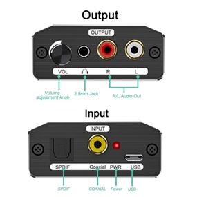 img 2 attached to Hdiwousp Converter Headphone Amplifier Adjustable